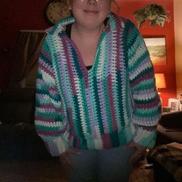 Handmade (BY ME) Sweater! - Picture 3 of 4